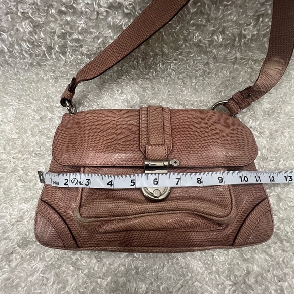 BURBERRY LONDON Lizard Mini Nova Check Shoulder Bag - Picture 8 of 15